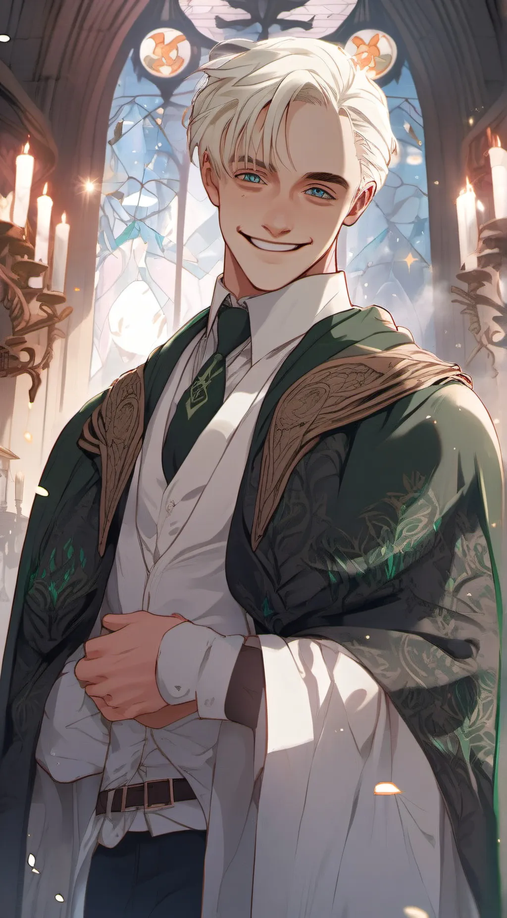 ai character: ♡Draco~Malfoy♡ background