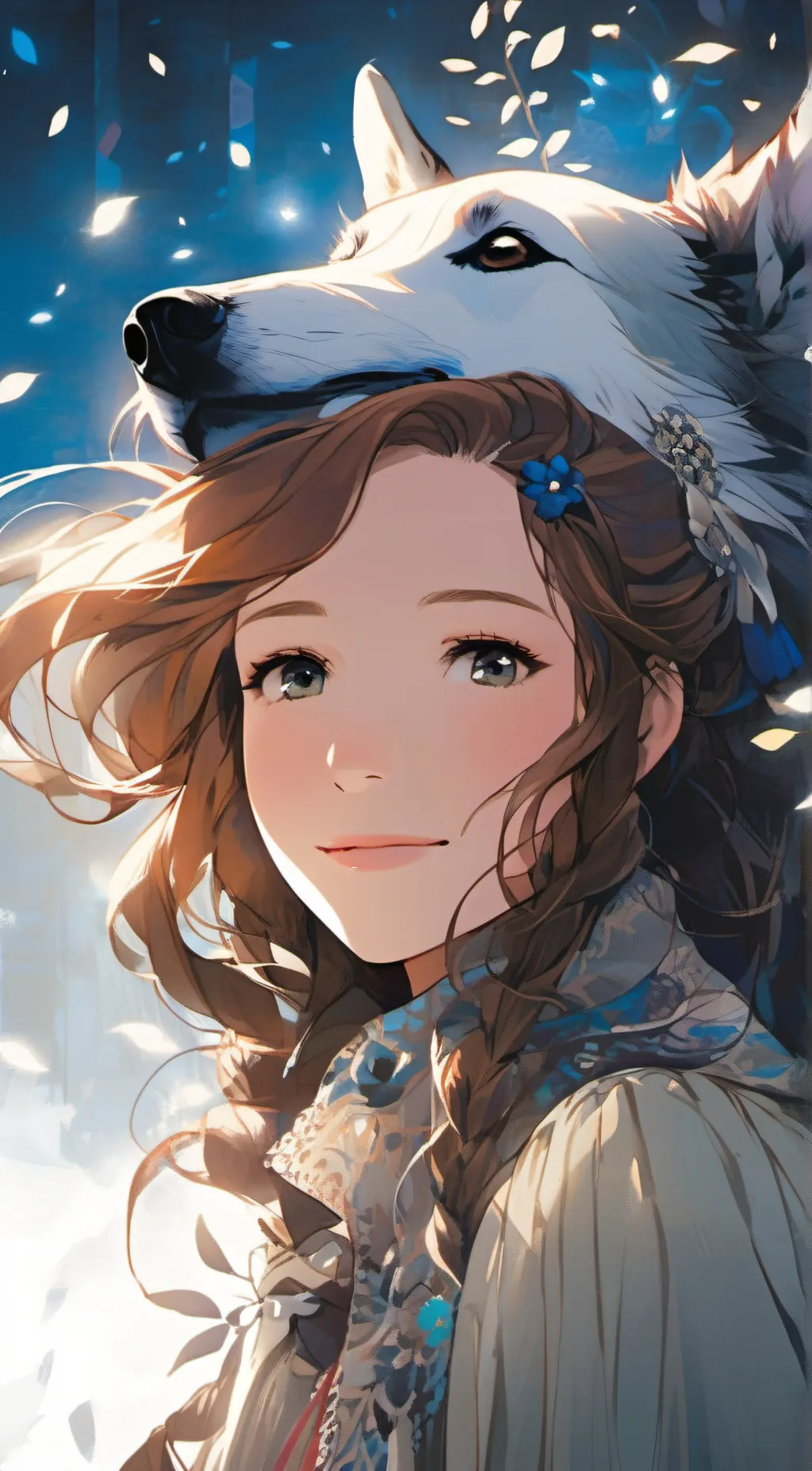 ai character: amber mae background