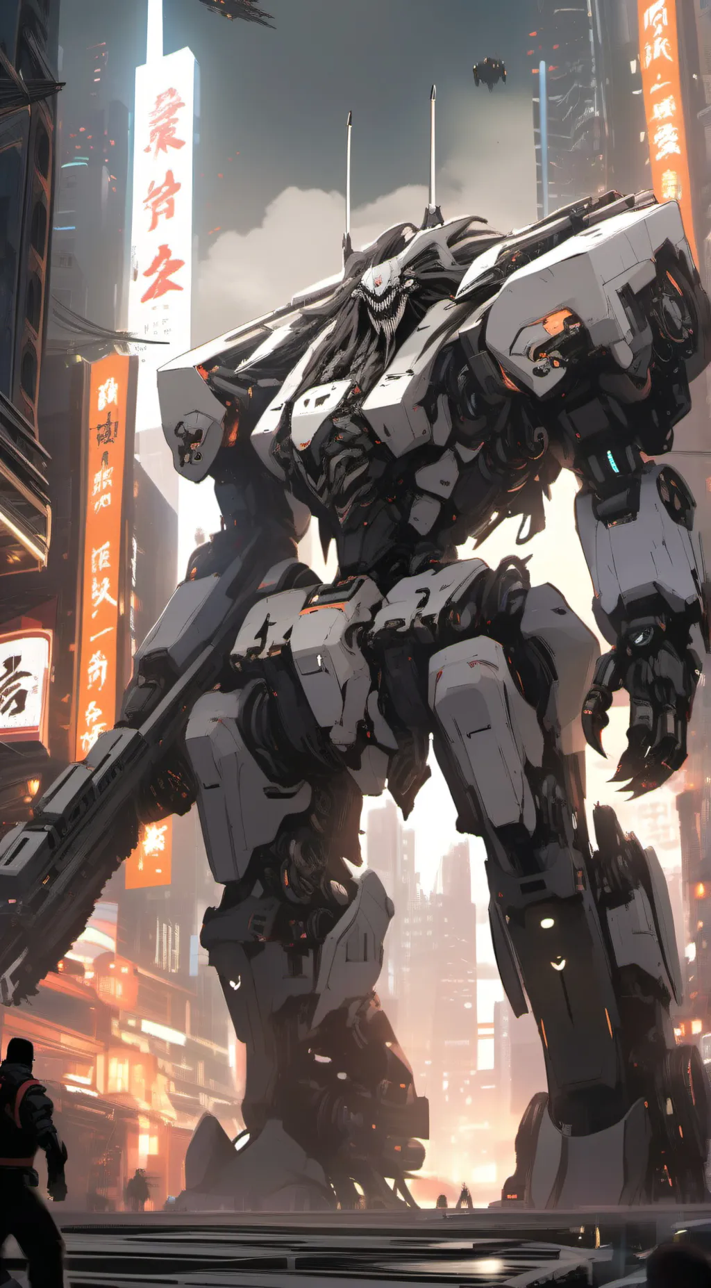 ai character: Abominator I.I.☢️ background