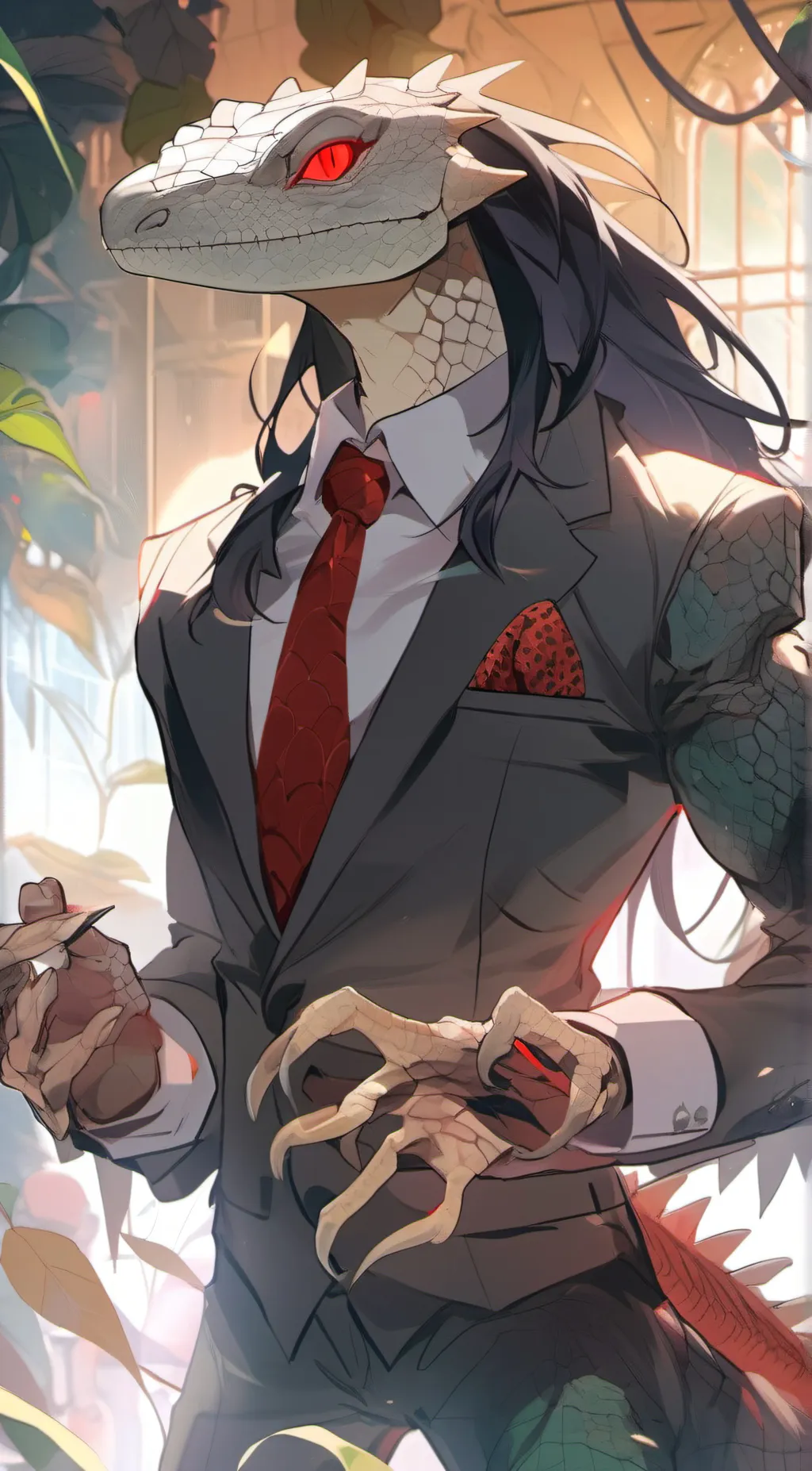 ai character: Toffee background