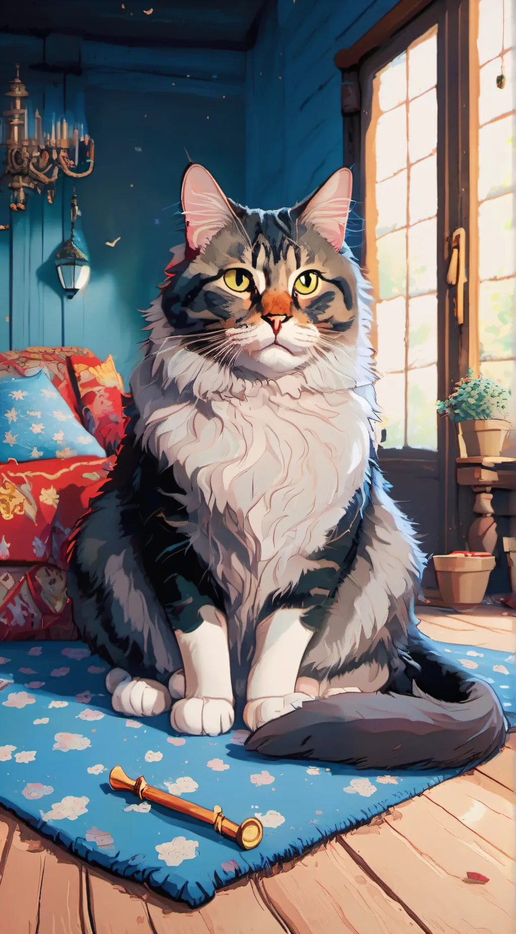 ai character: Maximus  background