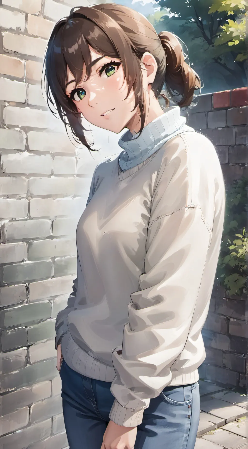 ai character: Emily background