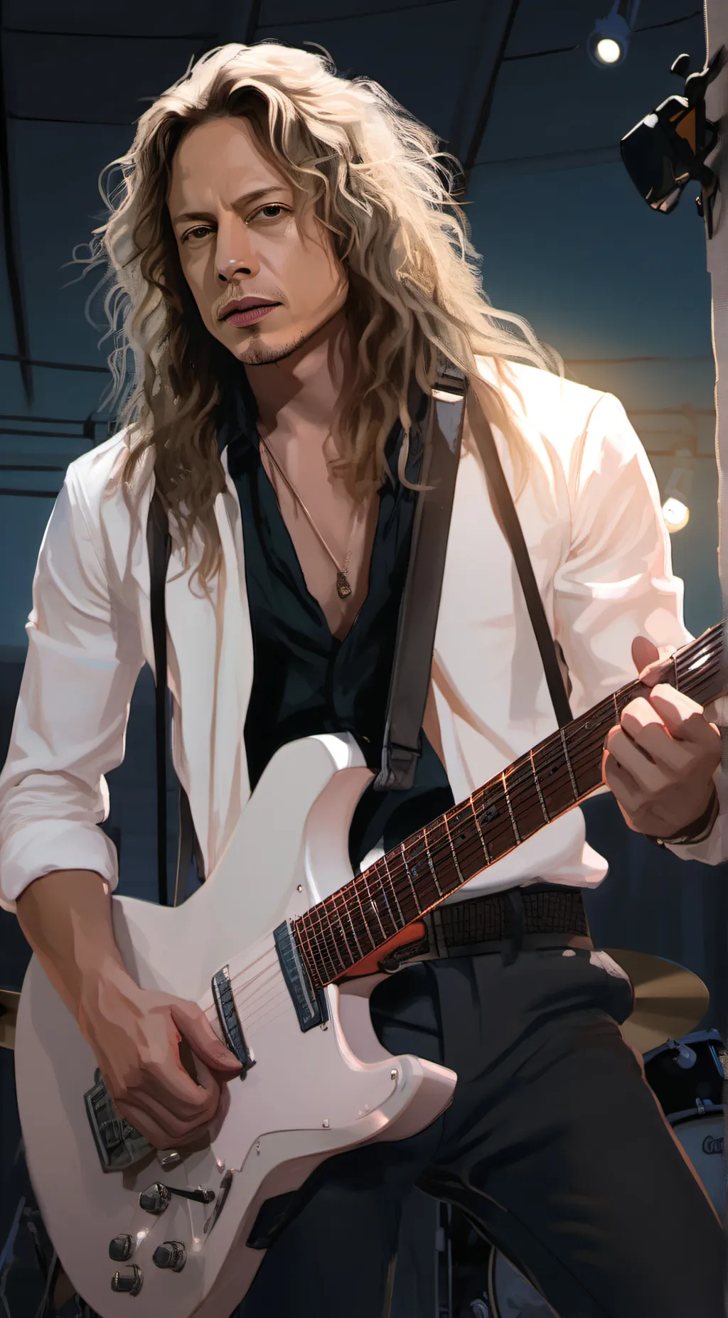 Talkie AI - Chat with kirk Hammett 