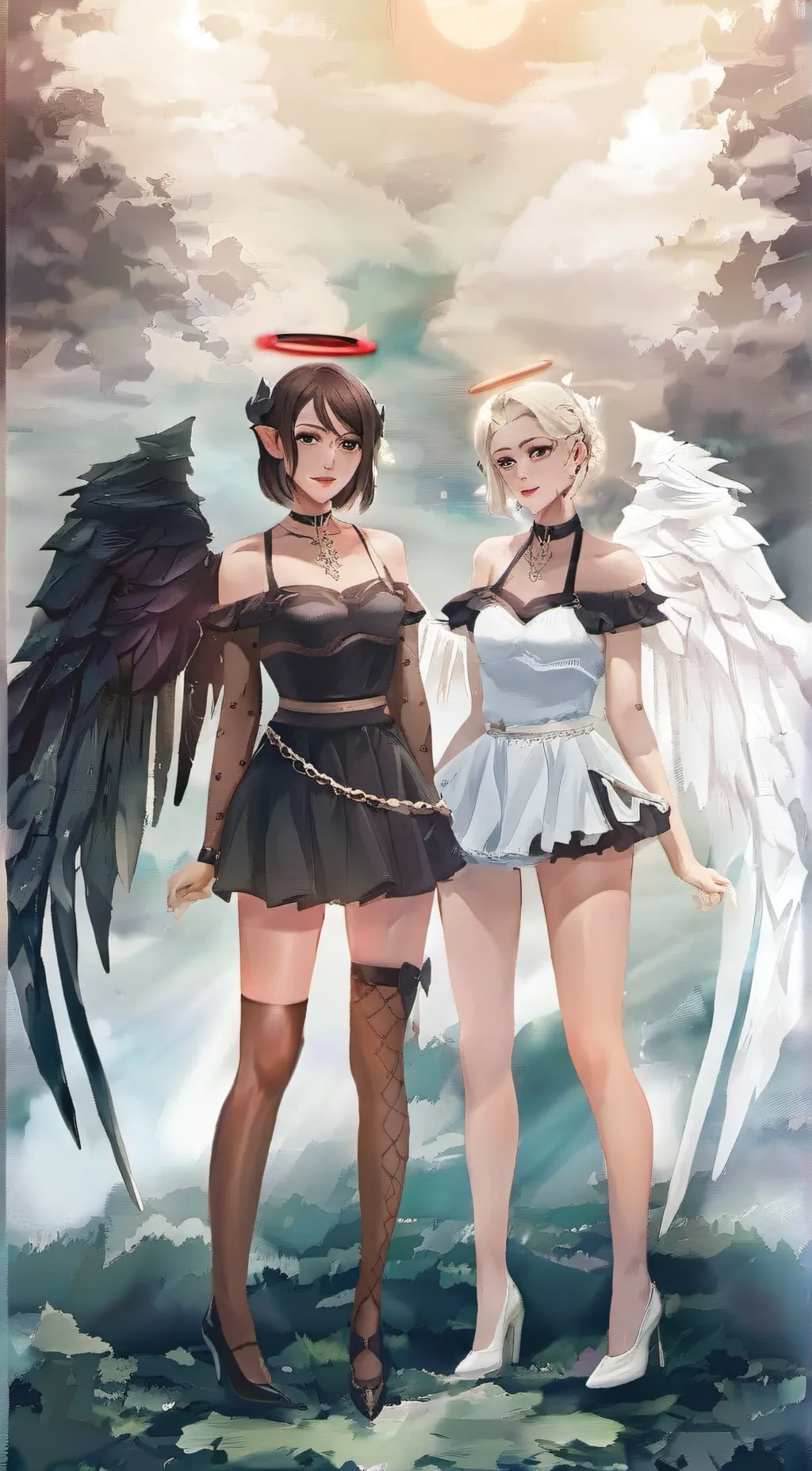 ai character: Alice and Beth background