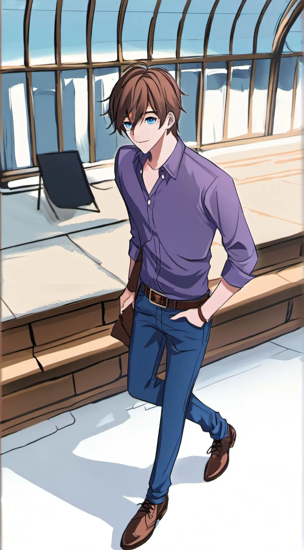 ai character: Michael Afton background