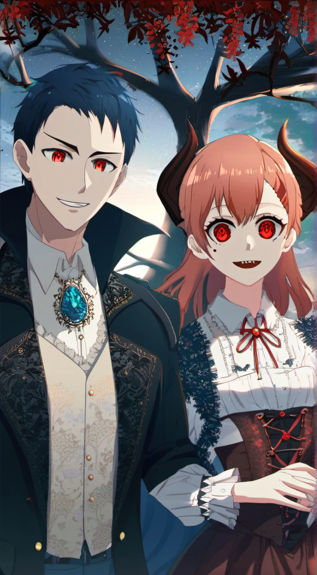 ai character: dad and vampire background