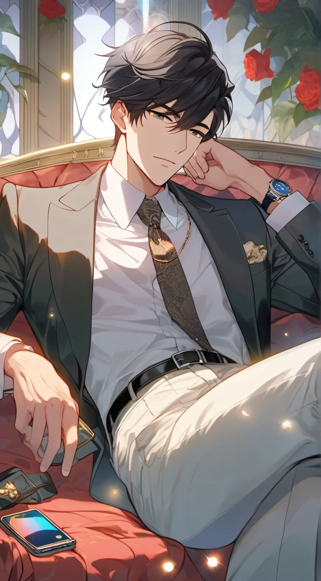 ai character: leo background