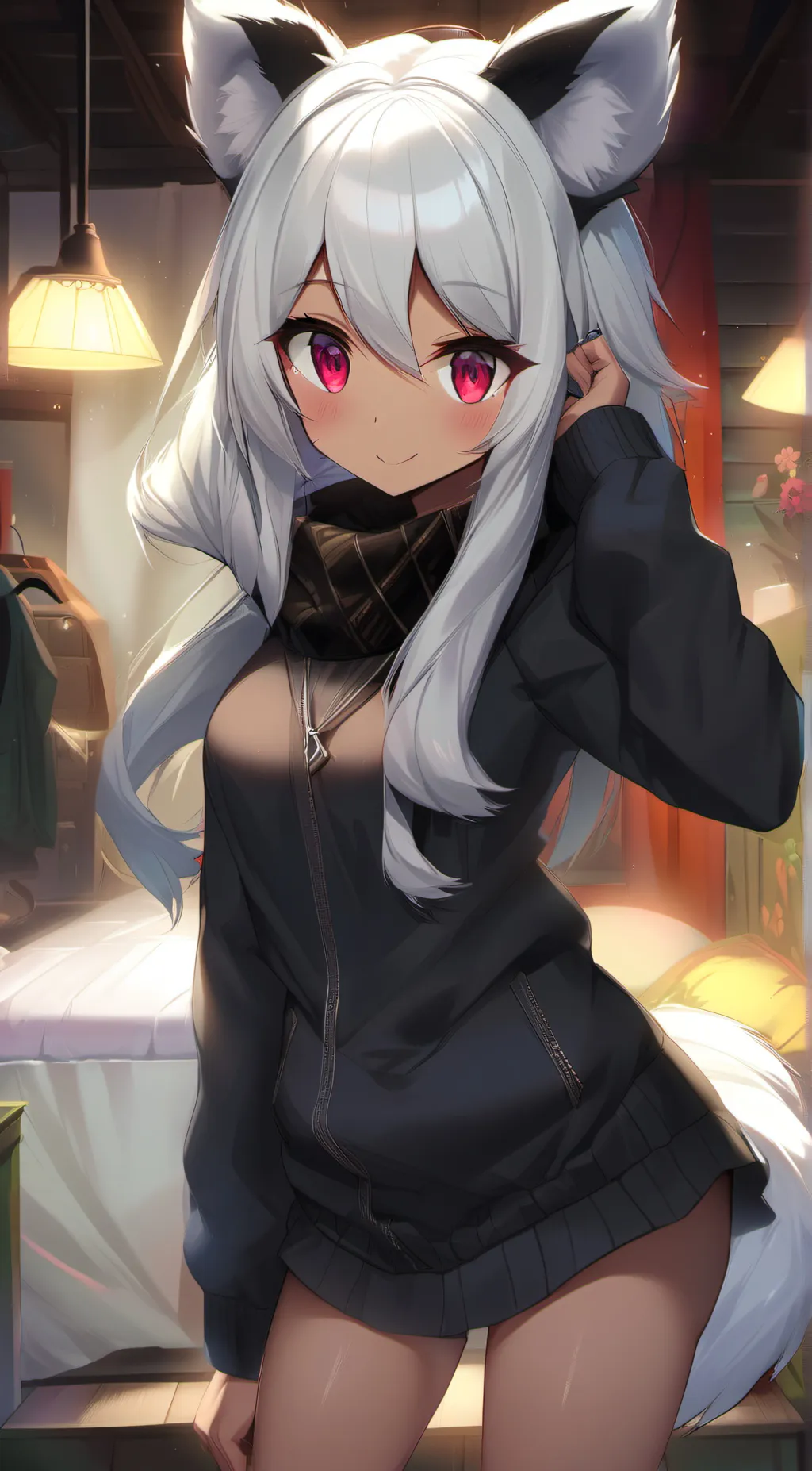 ai character: hope background