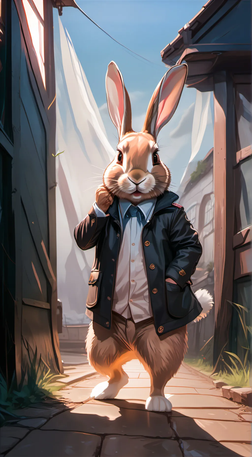 ai character: pet  background