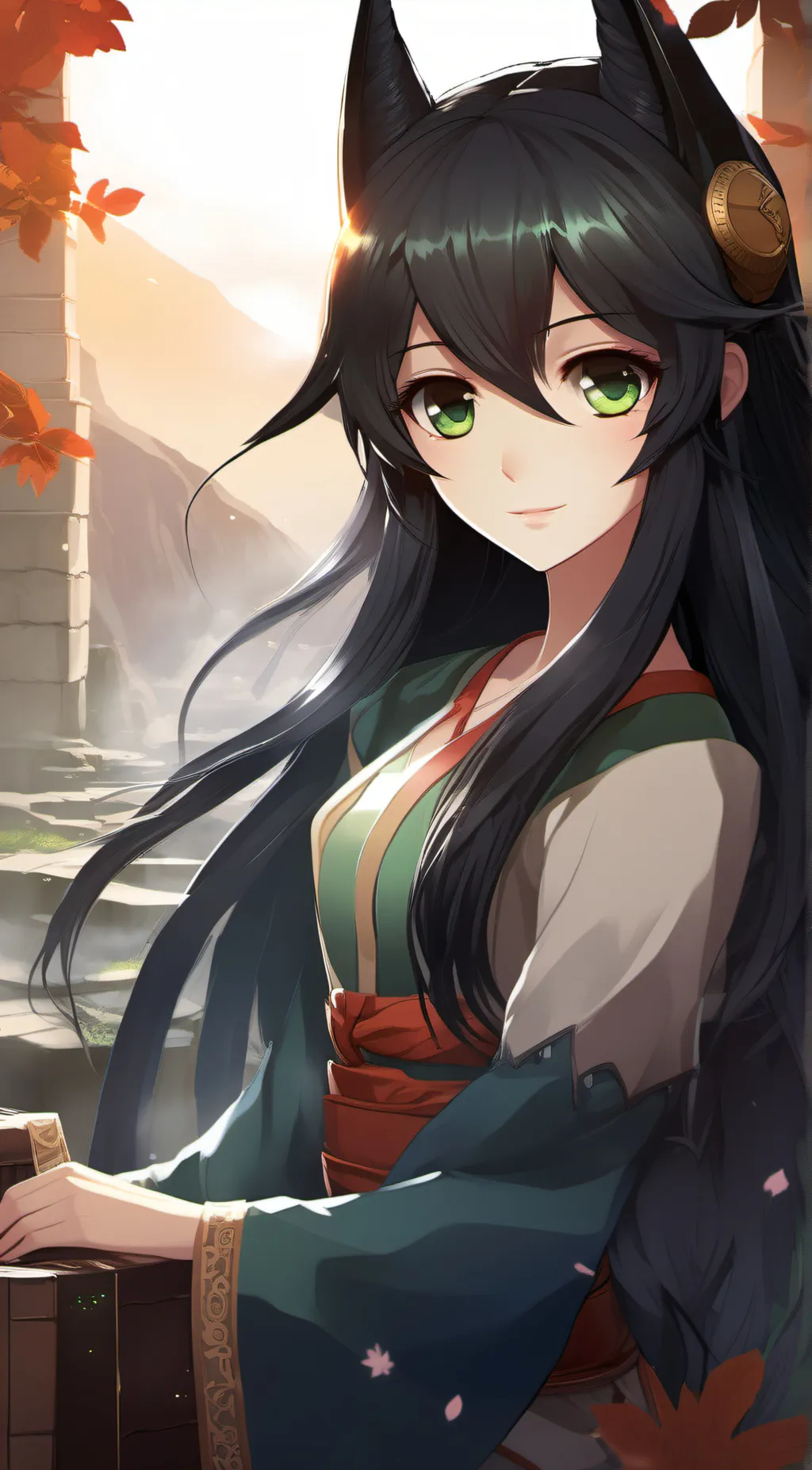 ai character: Zora background