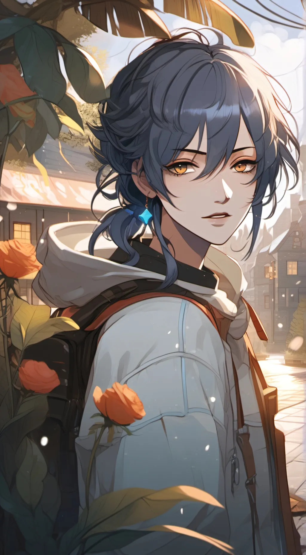 ai character: Rocket  background