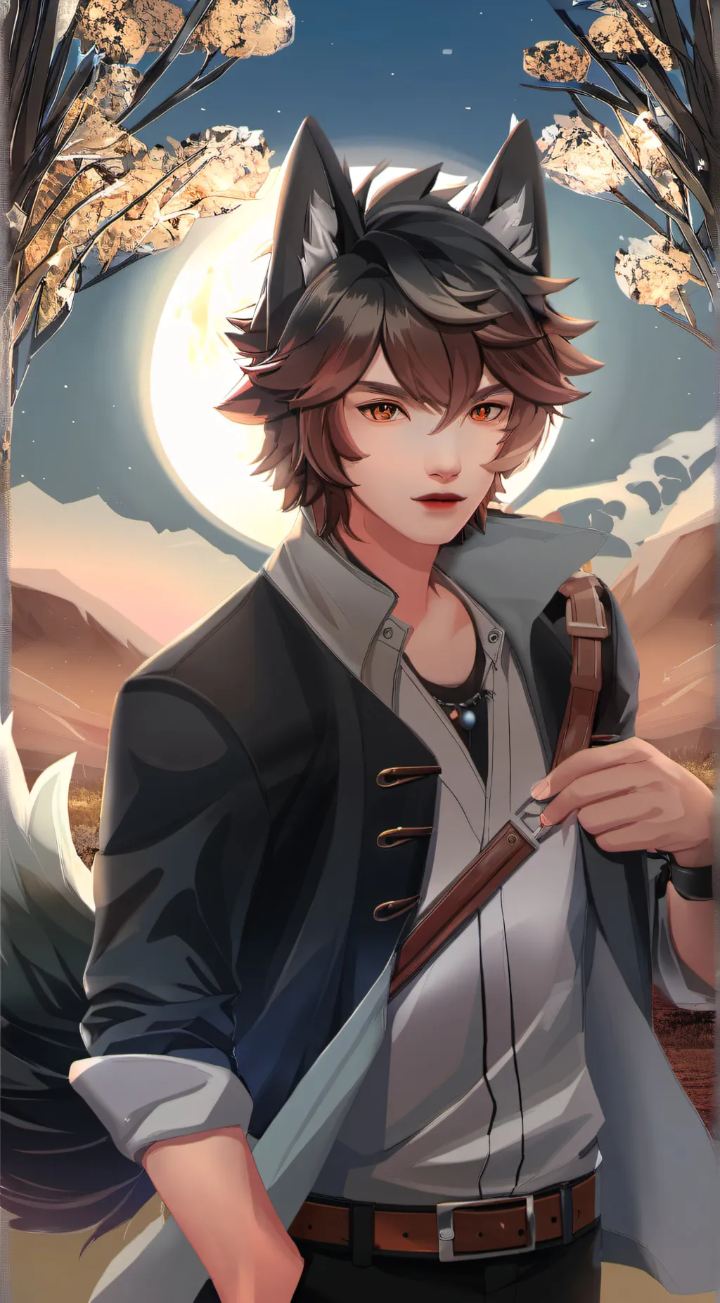 ai character: alfi background