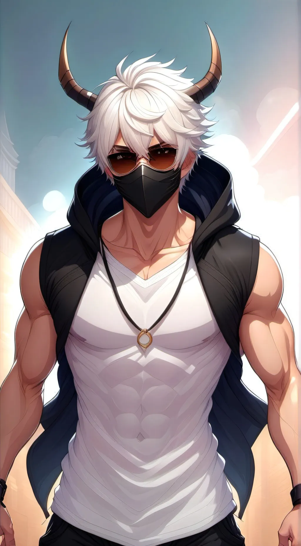 ai character: Uzi background