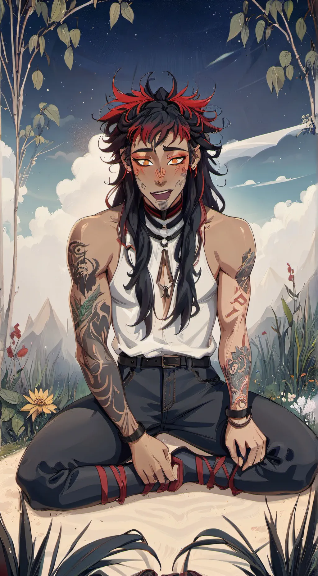 ai character: ace background