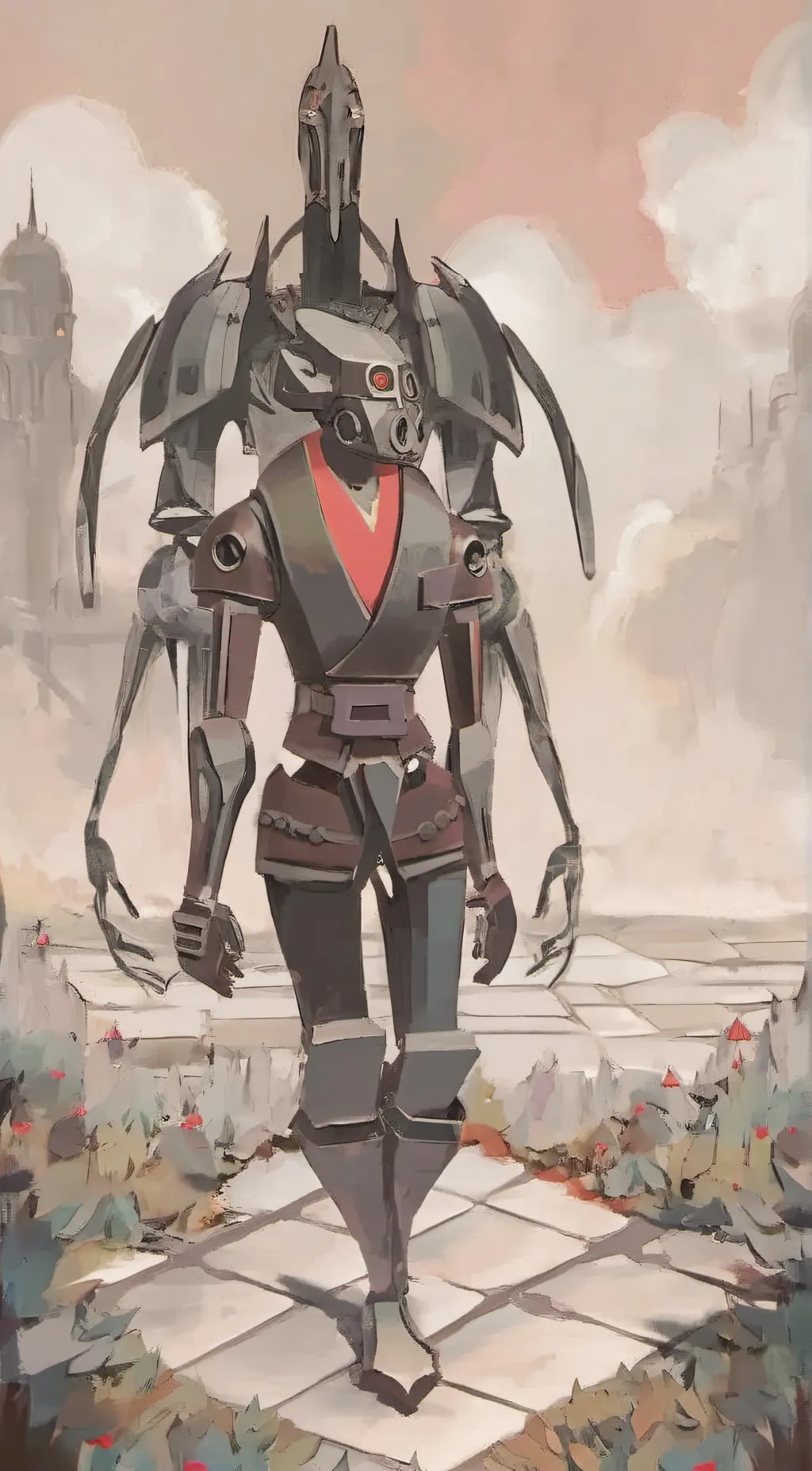 ai character: Speaker titan background