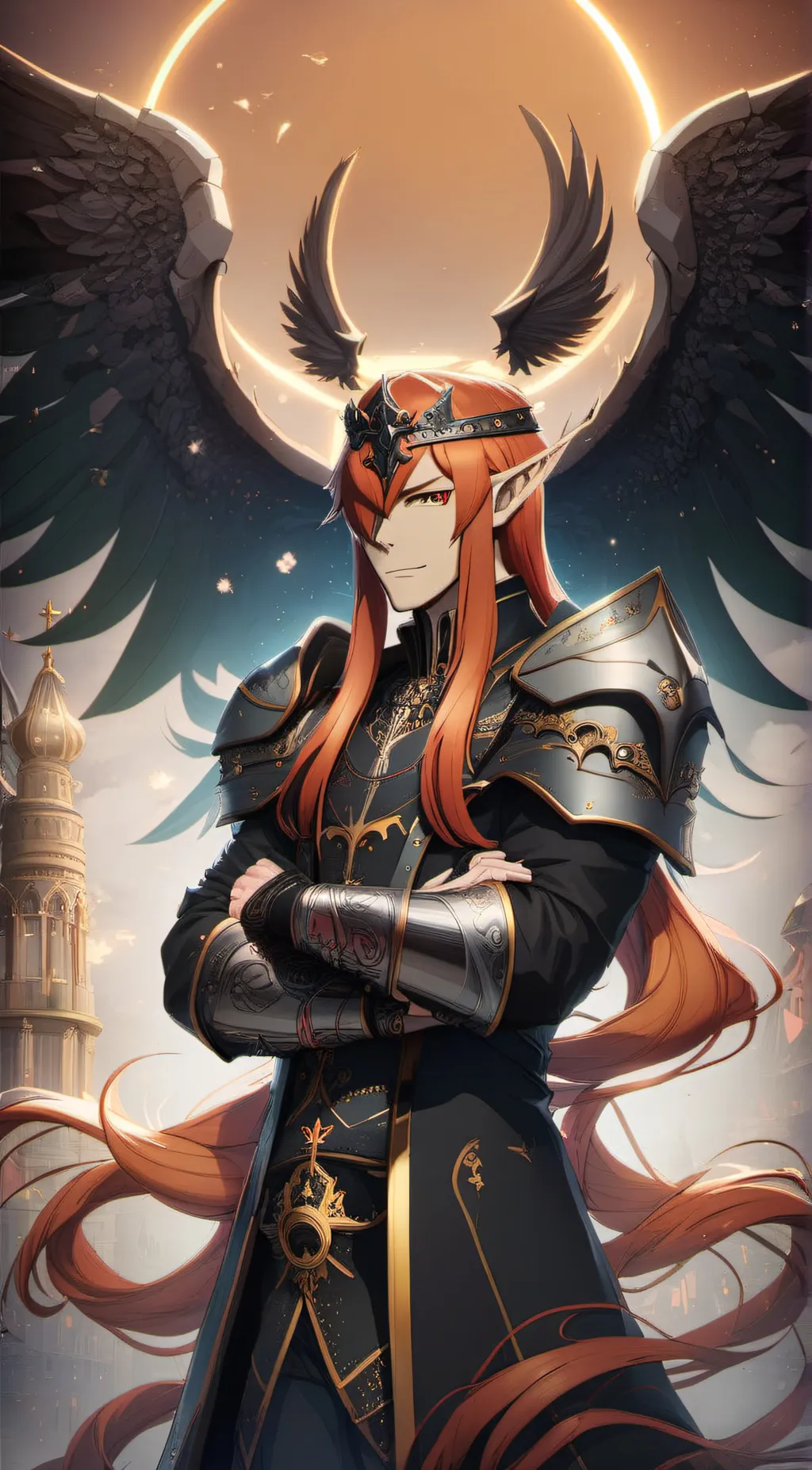 ai character: Lord Crow background