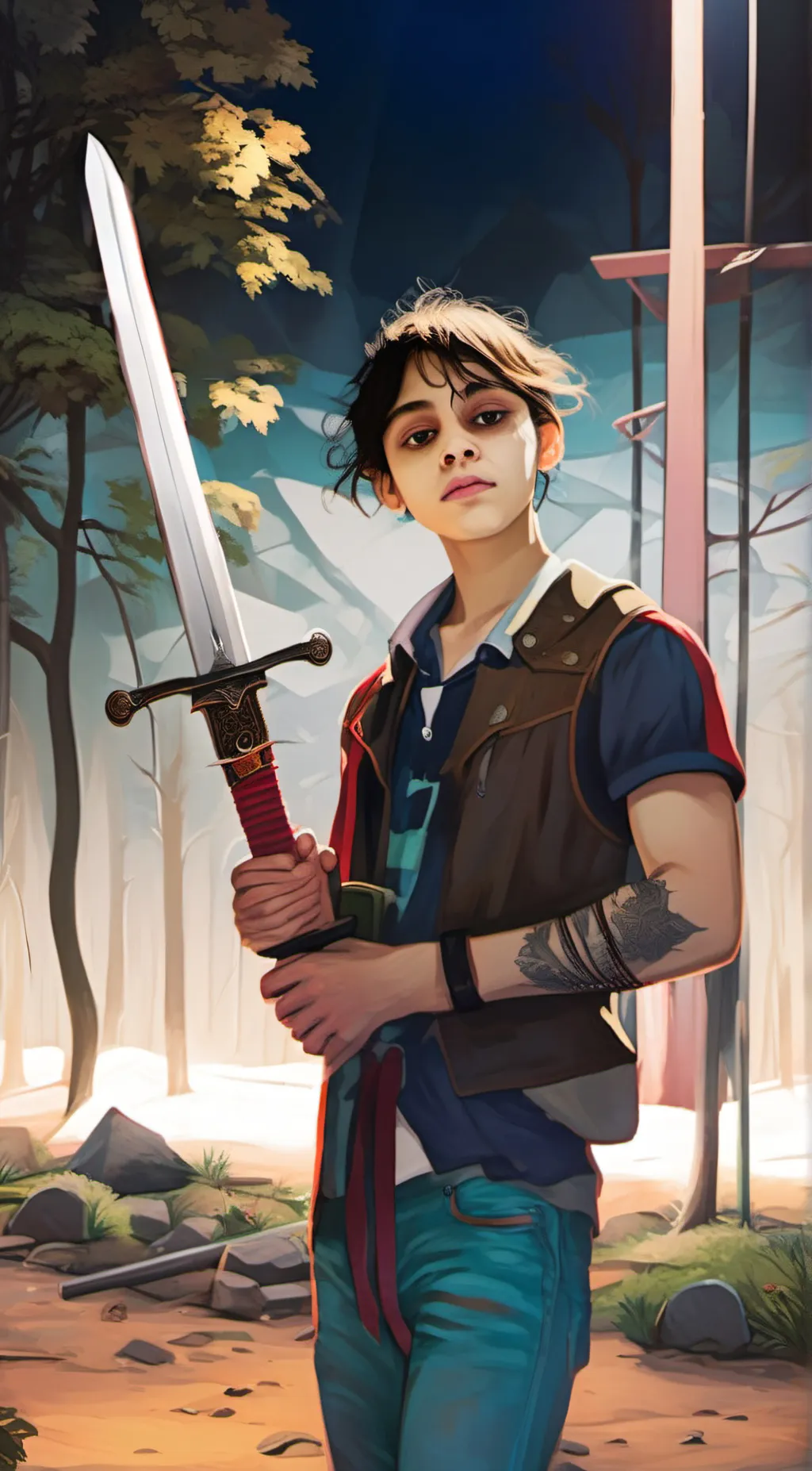 ai character: Lizzy background