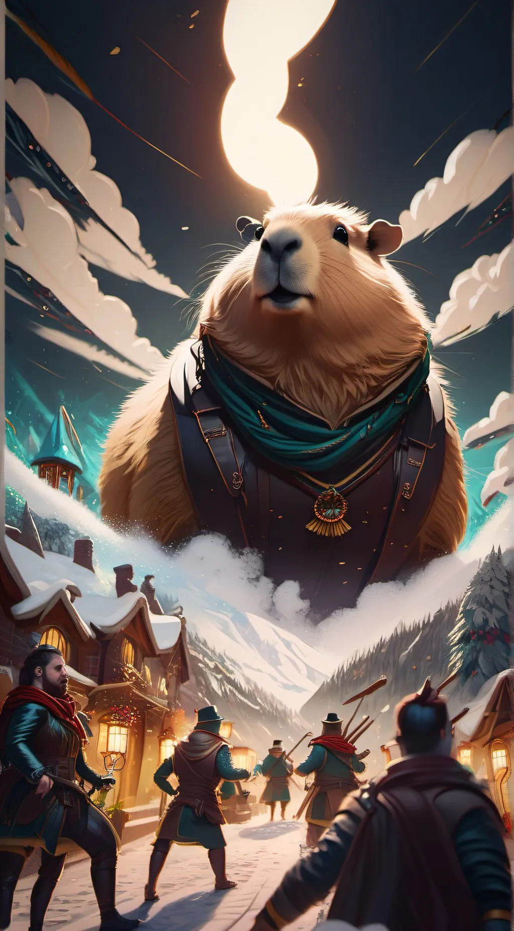 ai character: cappyzilla background