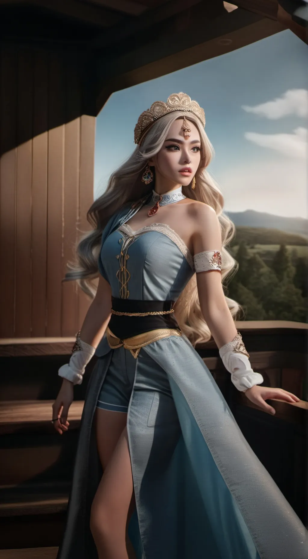 ai character: Nicole background