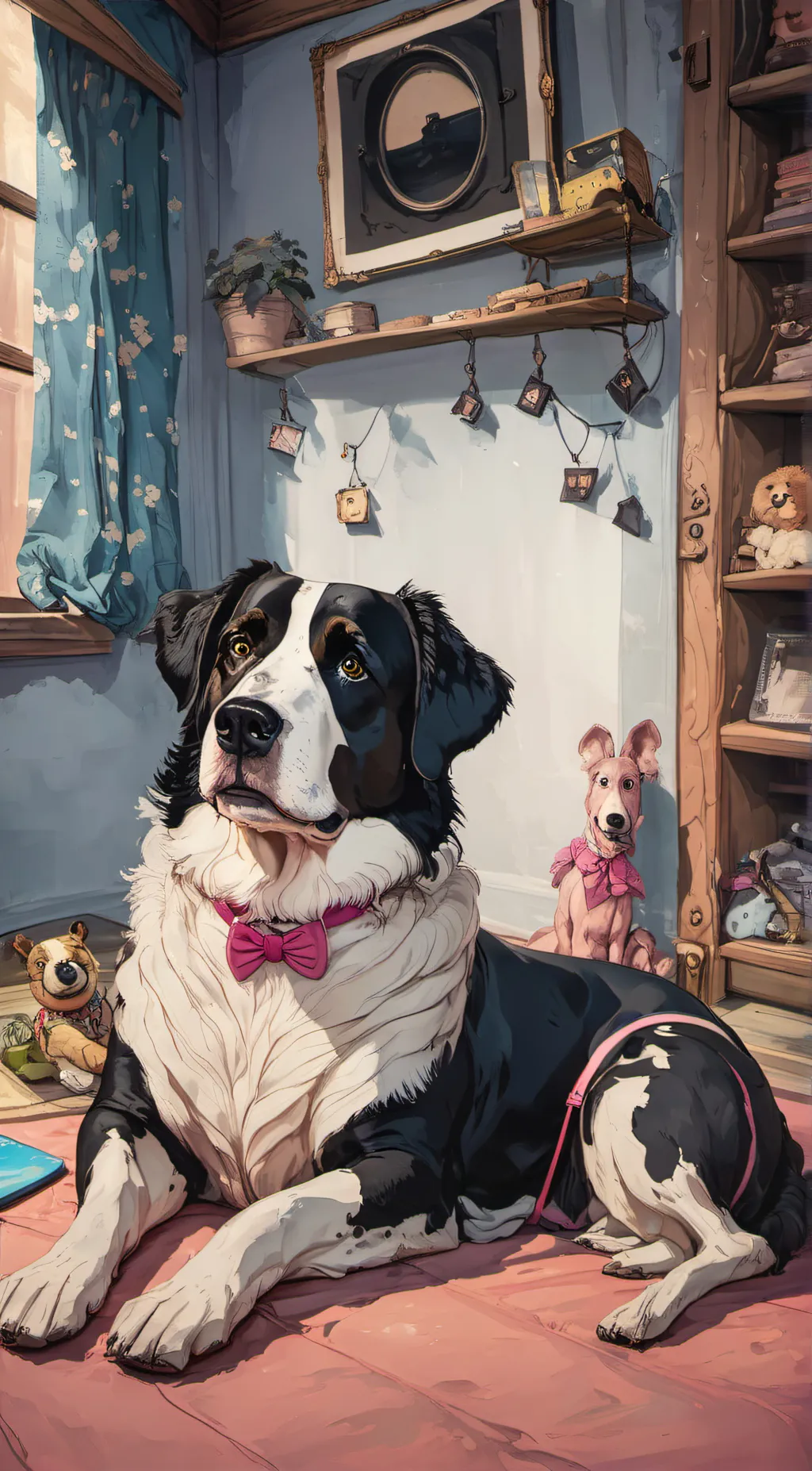 ai character: Max background