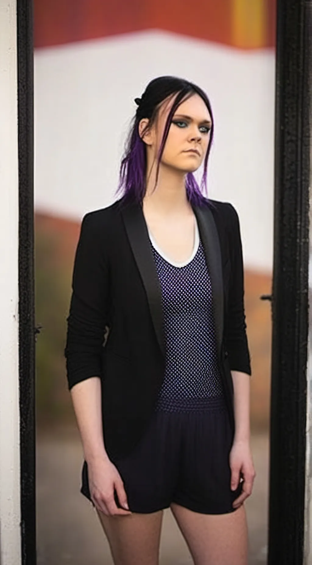 ai character: Kim Dracula  background