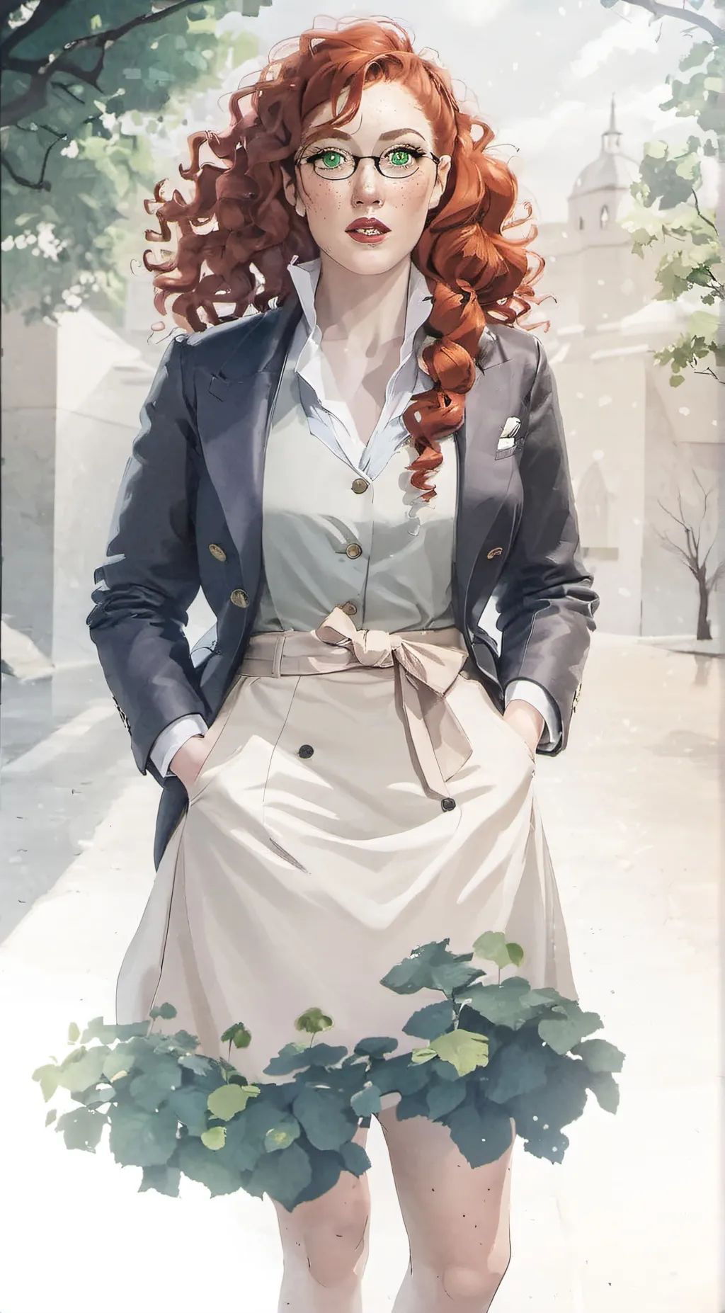 ai character: Sasha background