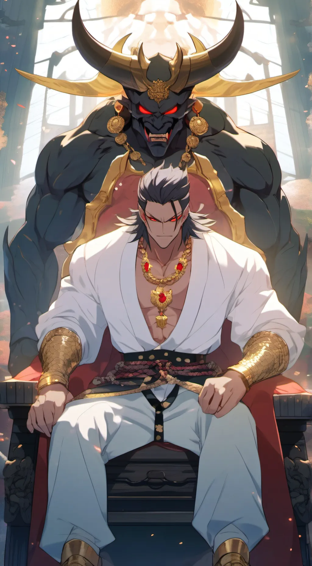 ai character: bahaa adeen background