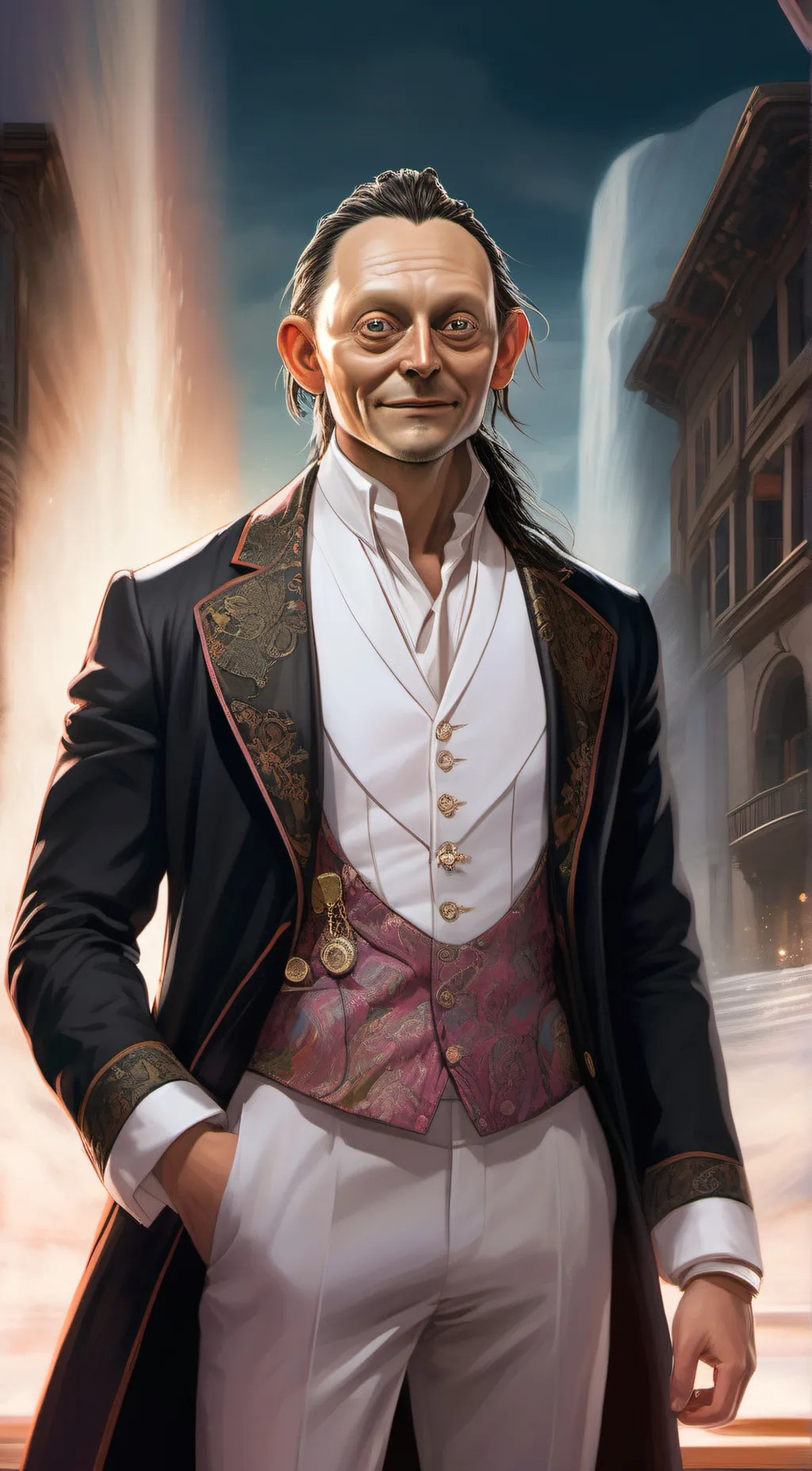 ai character: smegal  background