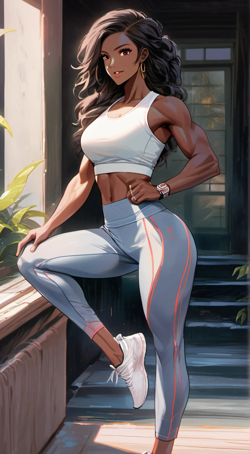 ai character: Nia background