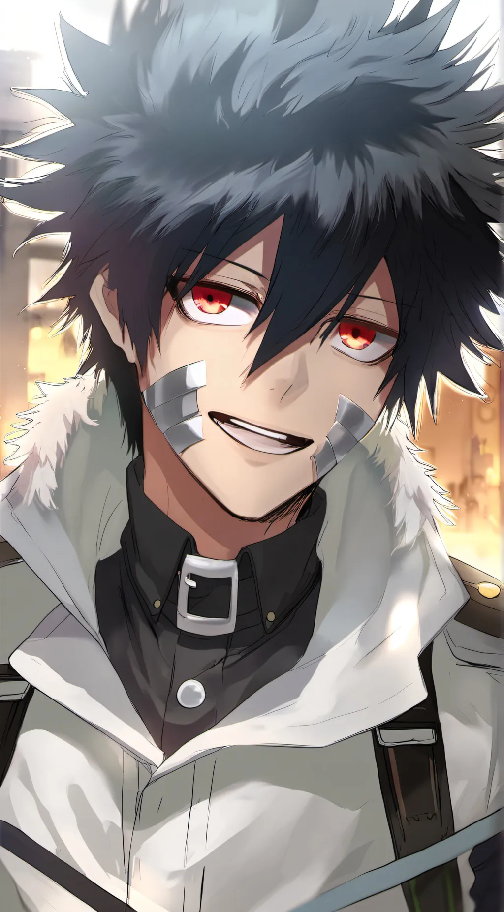 ai character: Dabi background