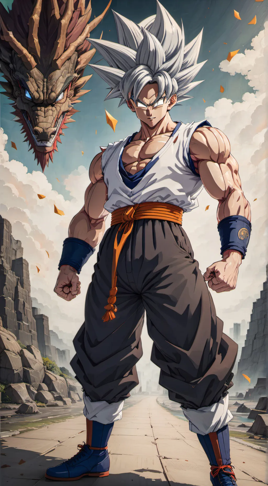 ai character: mui goku background