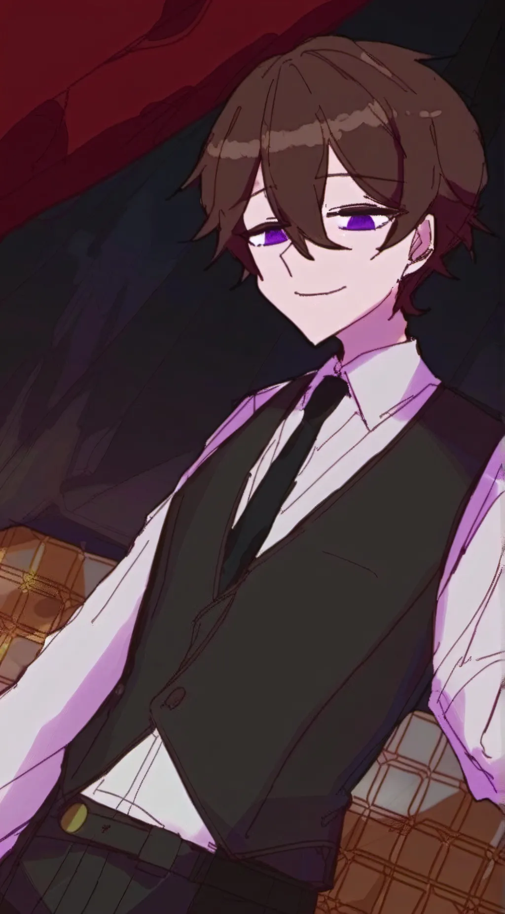 ai character: <P! William Afton> background