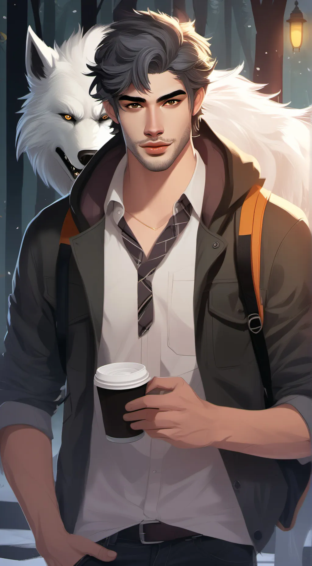 ai character: Luke background