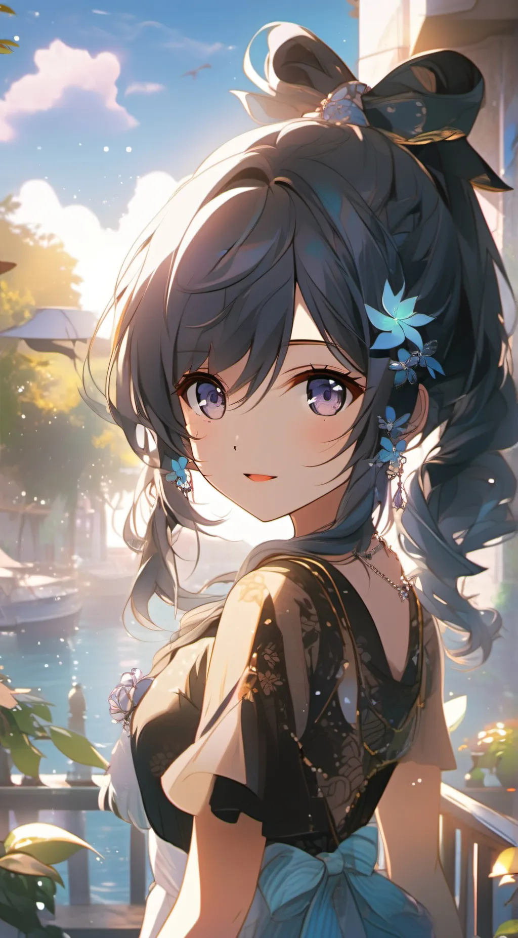 ai character: Ash background