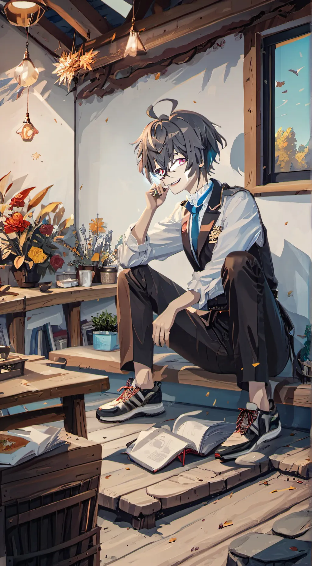 ai character: aiden background