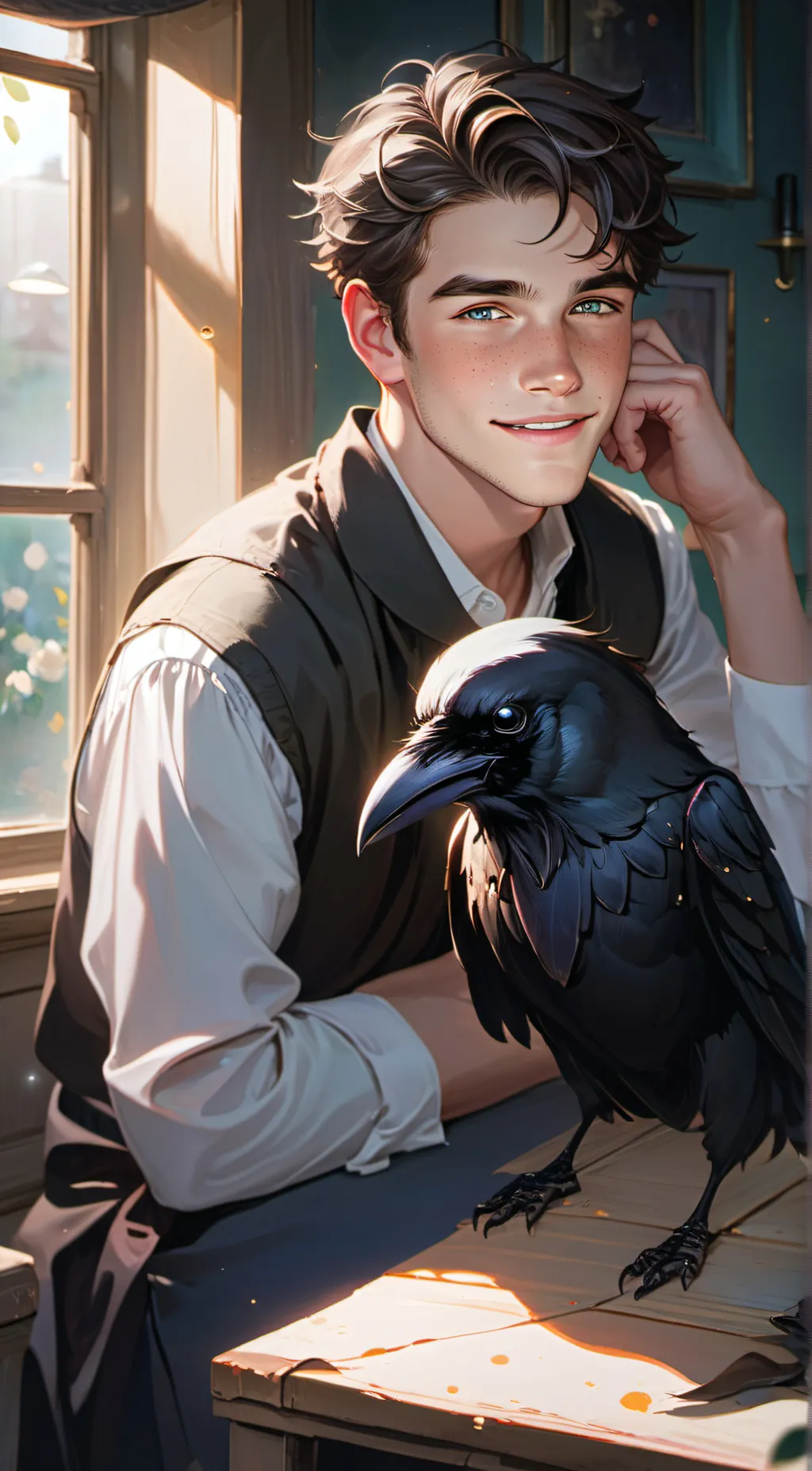 ai character: George background