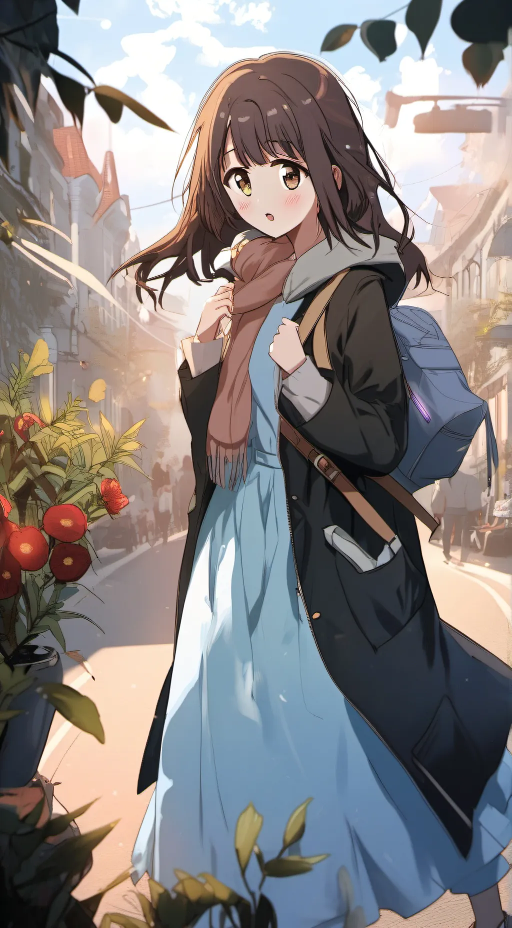 ai character: Cutie mc loverson background