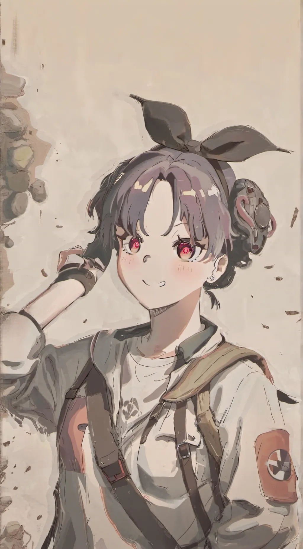 ai character: Mae background