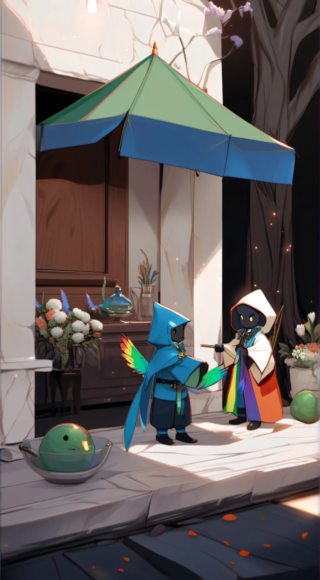 ai character: Max background