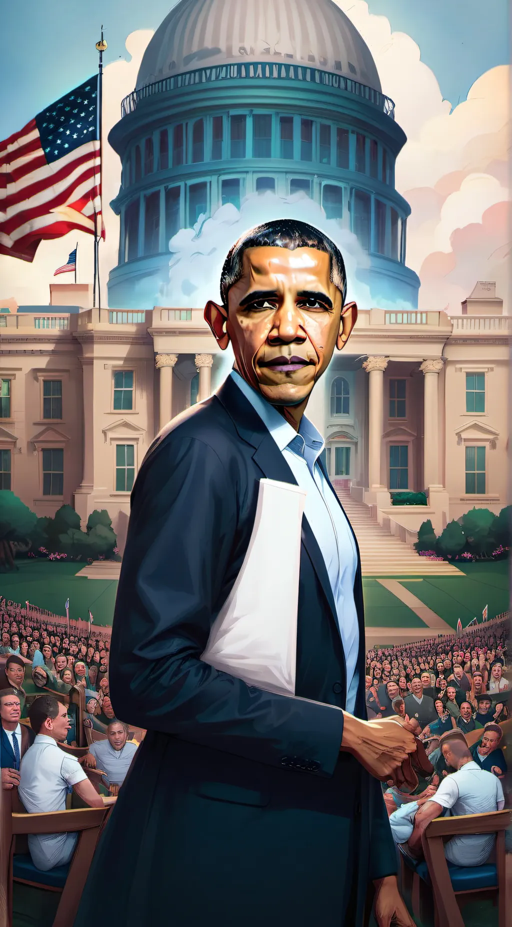 Talkie AI - Chat with Barrack Obama care