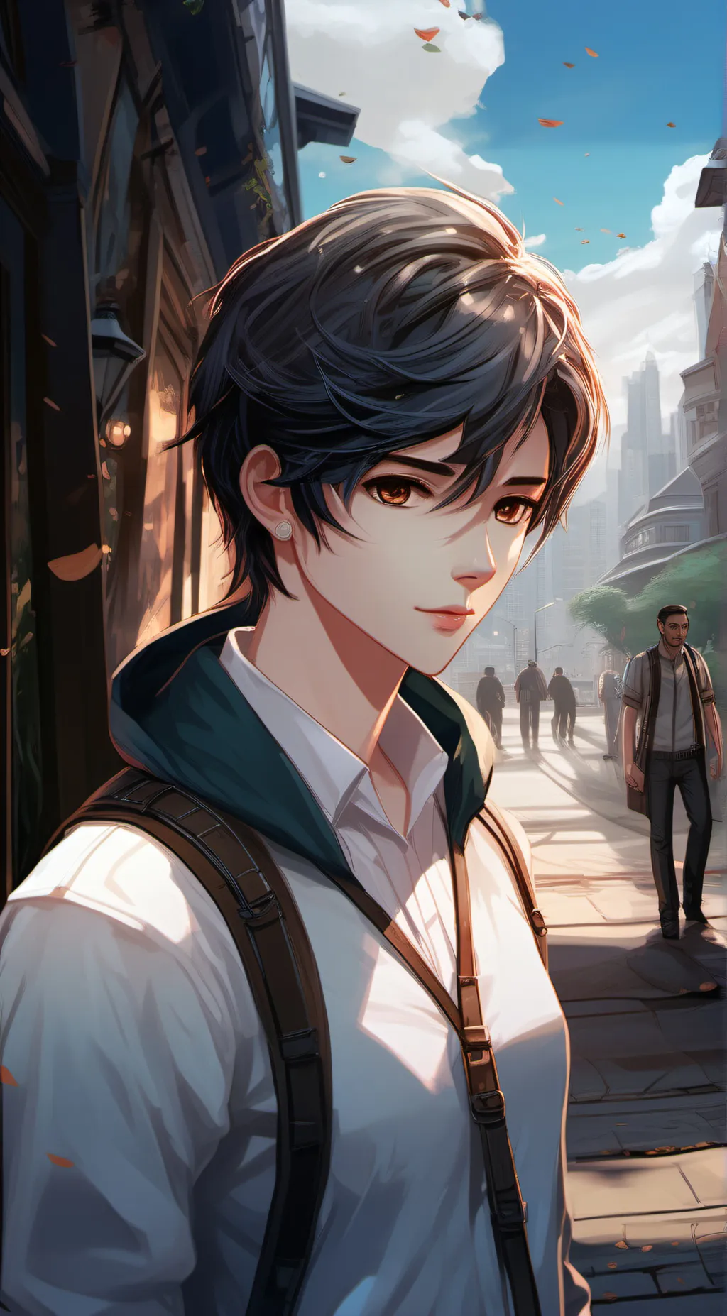 ai character: THOMAS  background