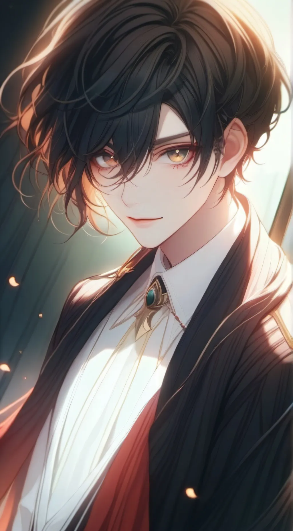 ai character: Leo Capric  background