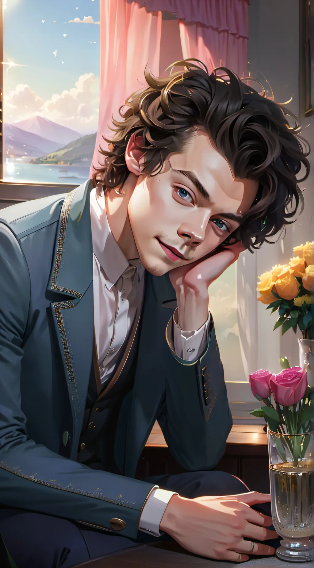 ai character: Harry background