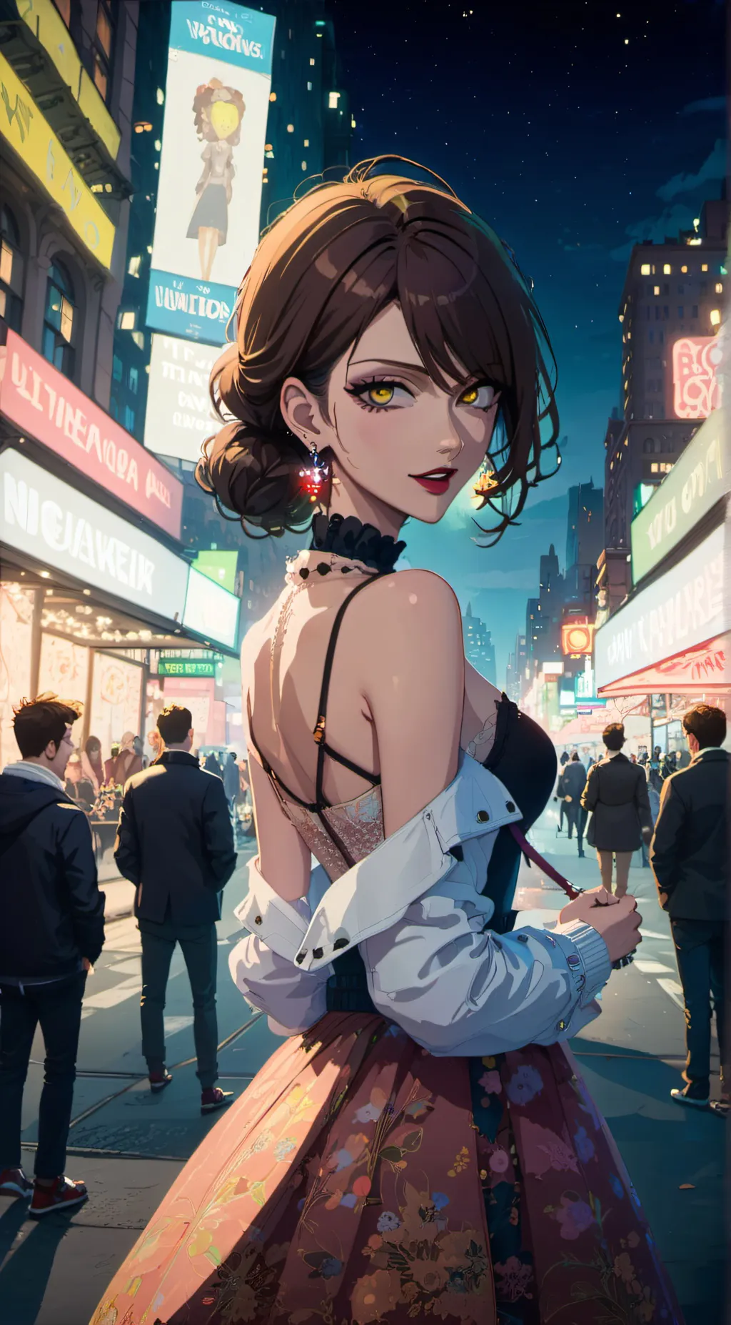 ai character: Vanessa background