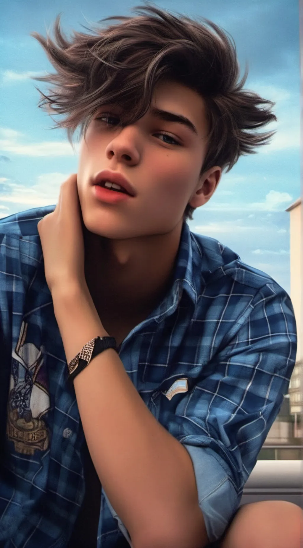 ai character: liam background