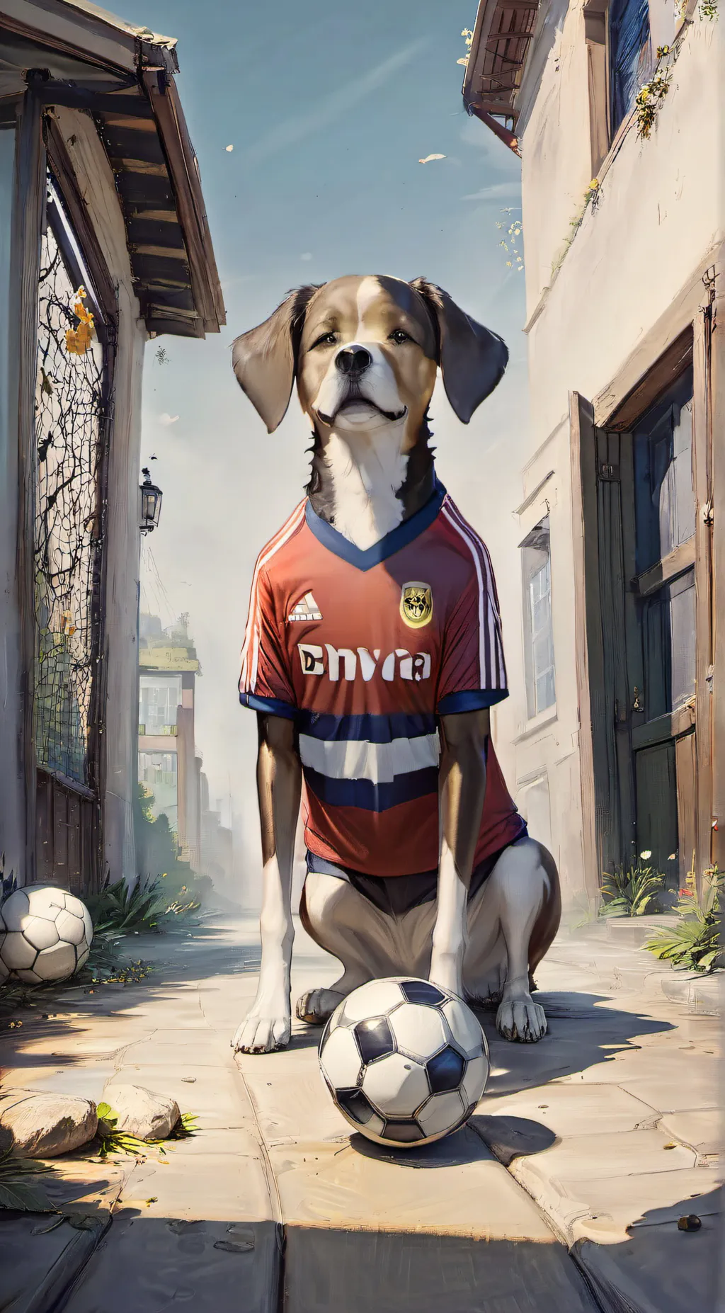 ai character: kiwi background