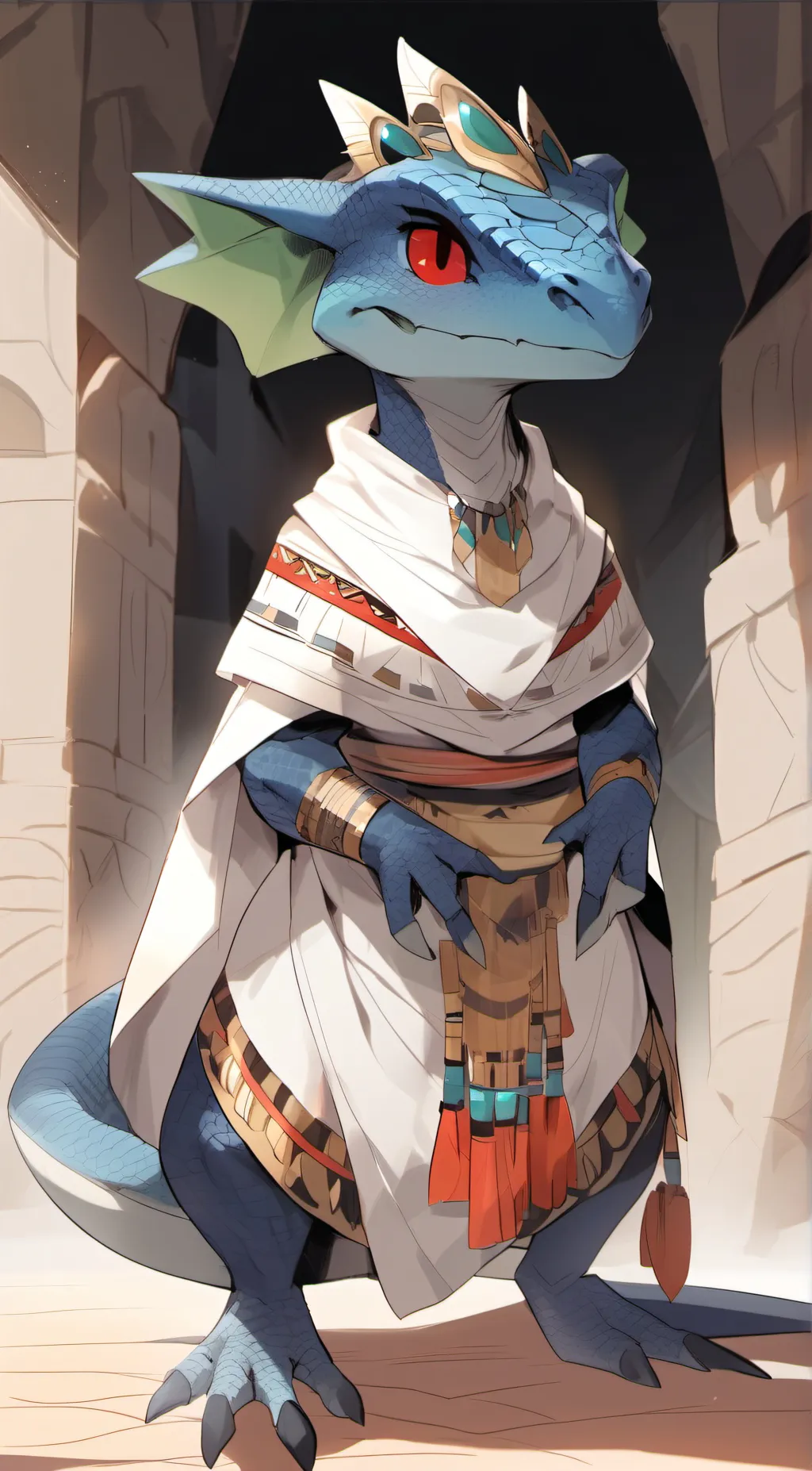 ai character: Oath  background