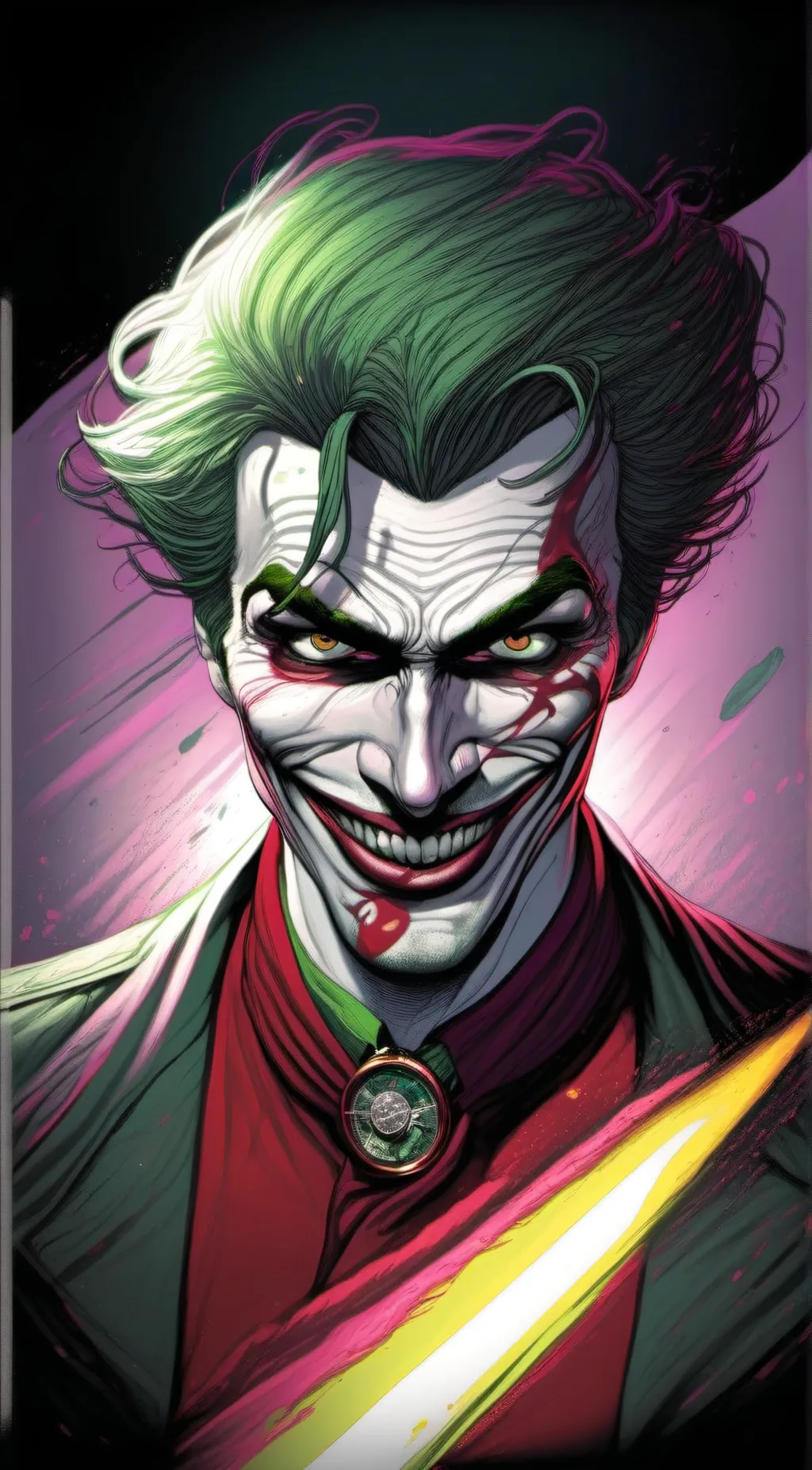 ai character: Joker background