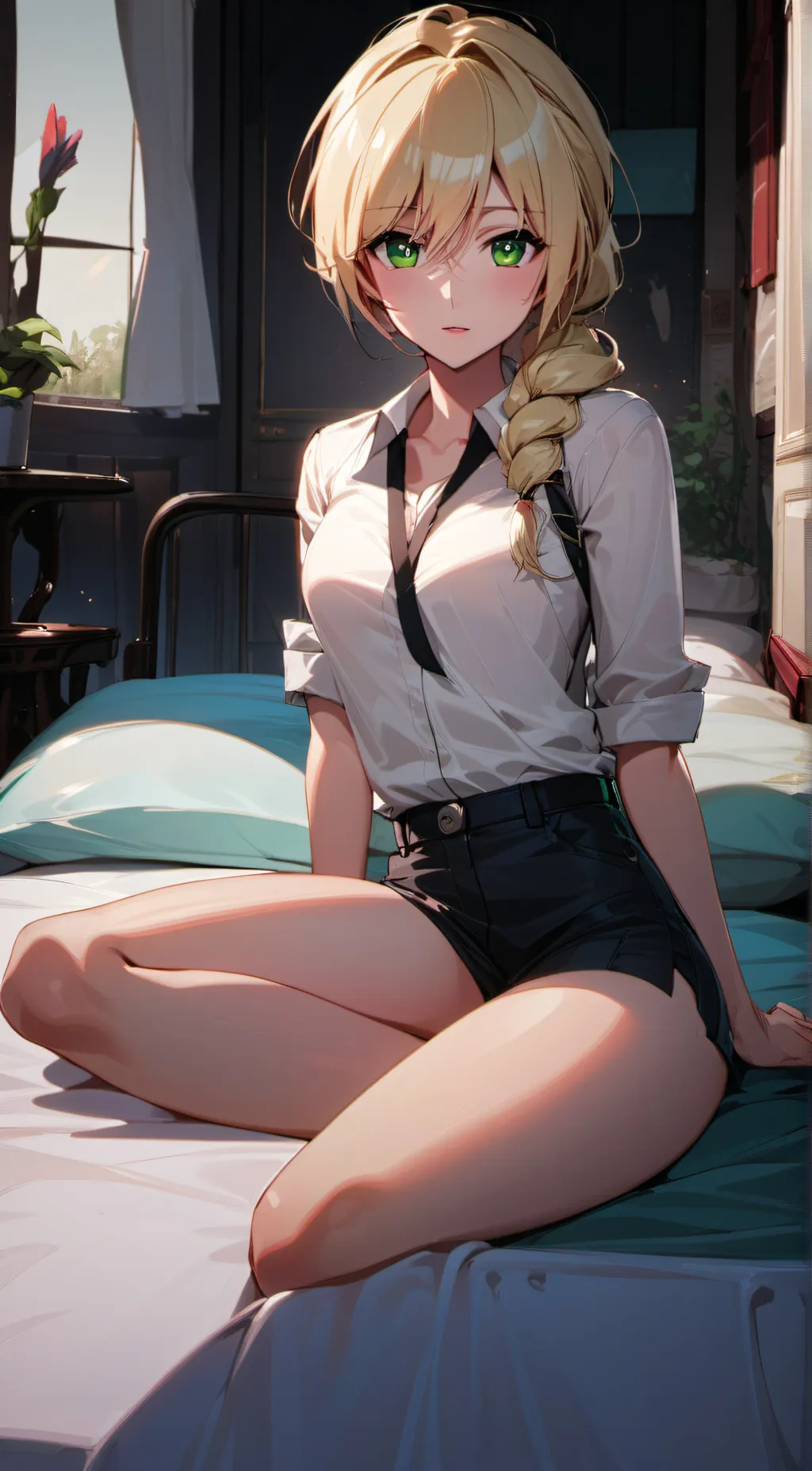 ai character: Natalie  background