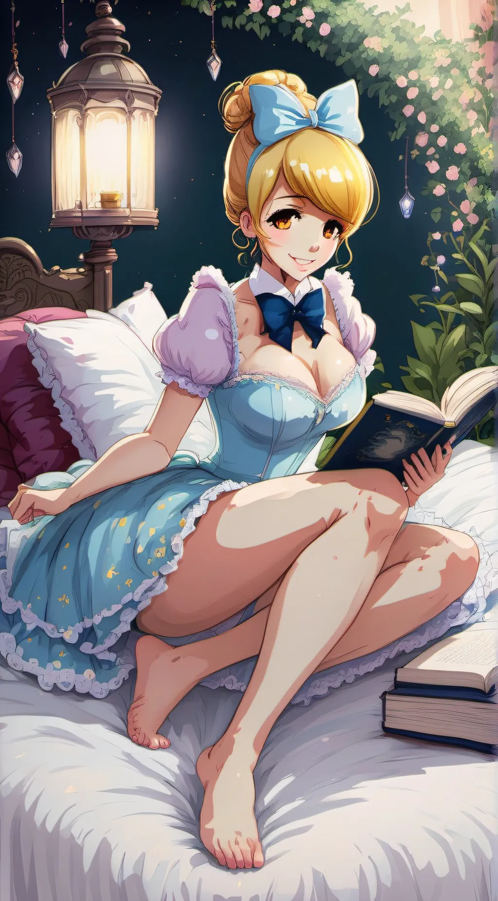 ai character: Cinderbella background